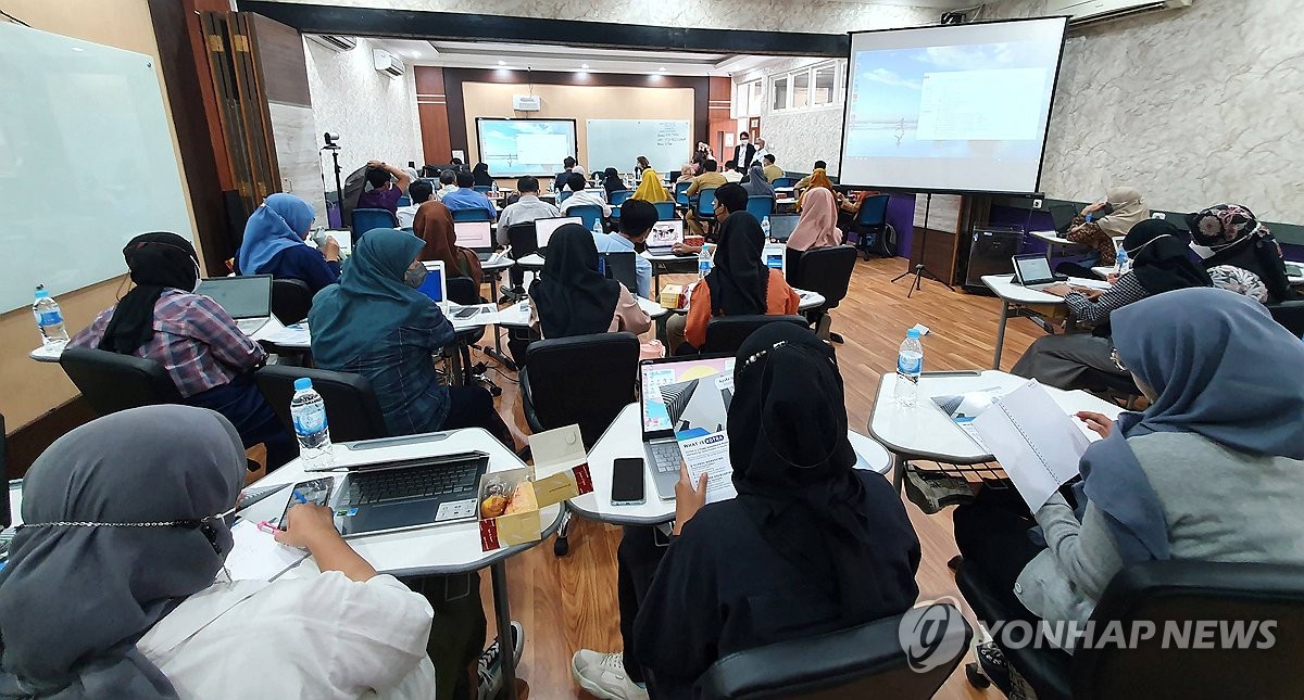 코트라, 인도네시아 대학·한글학당에 한국어 교육콘텐츠 기증